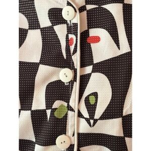 Y2K Bold Vintage Button Jacket Liliana Courture SZ M/L